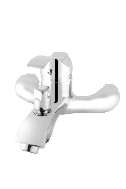 Wall shower set Faisal brass chrome