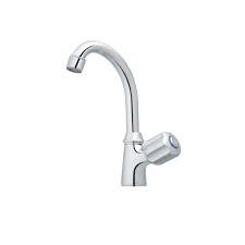 Side pillar cock taps for wash basin and utility sink
