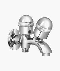 Master Spark Double Bibcock chrome plated tap