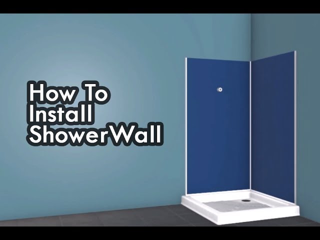 How to install wall shower by Intekhab sanitary